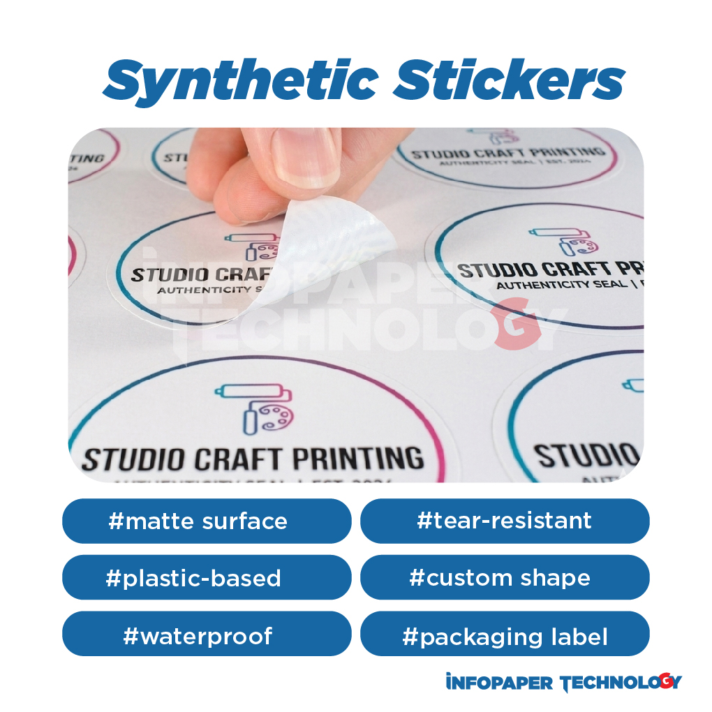 synthetic sticker