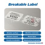 breakable sticker