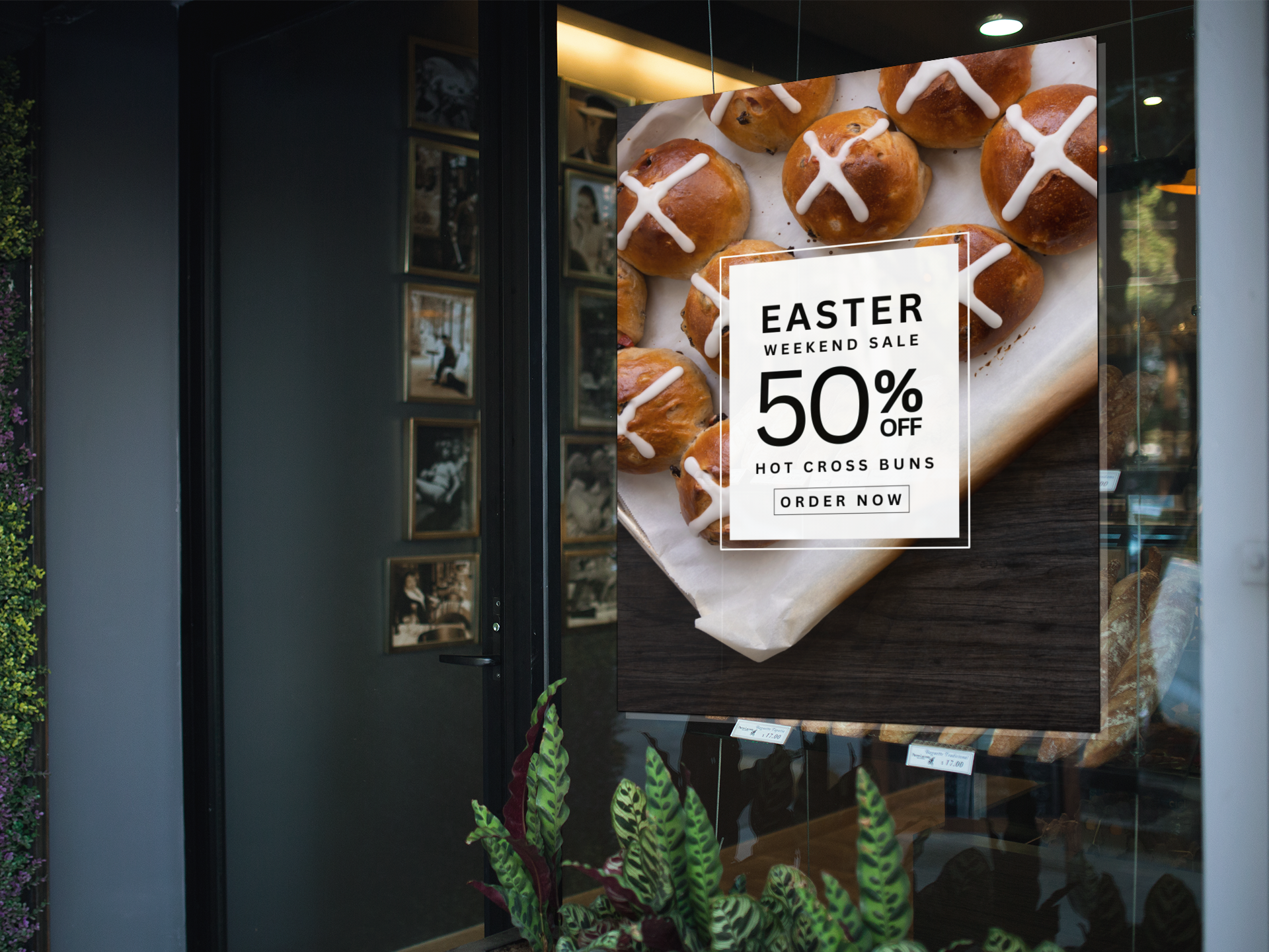 Easter point of sale materials