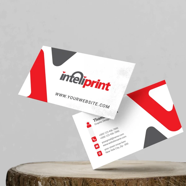 Custom printed standard business cards | Inteliprint Australia