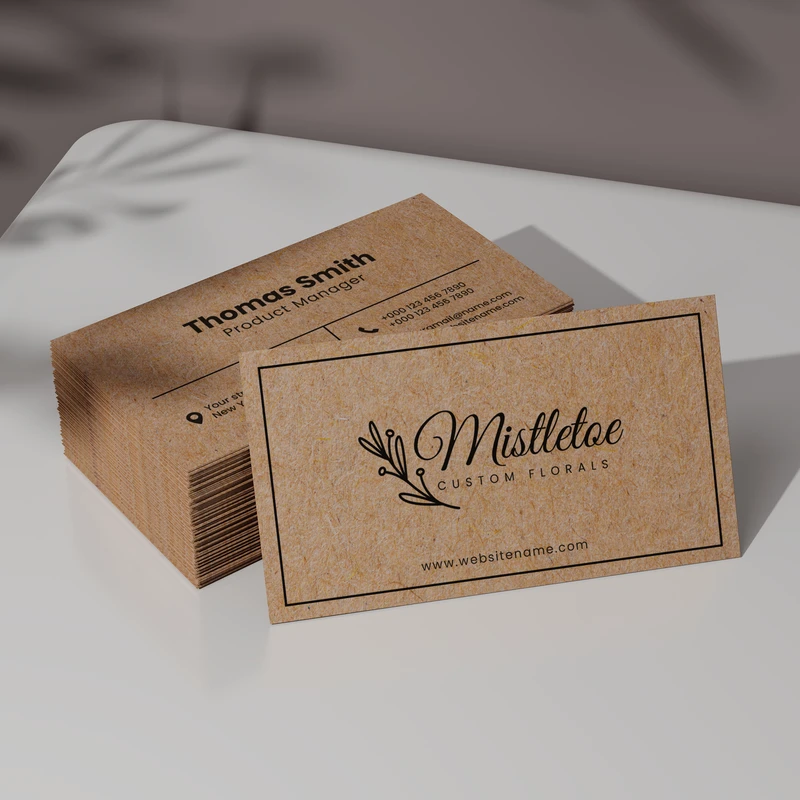 Kraft Business Cards 1