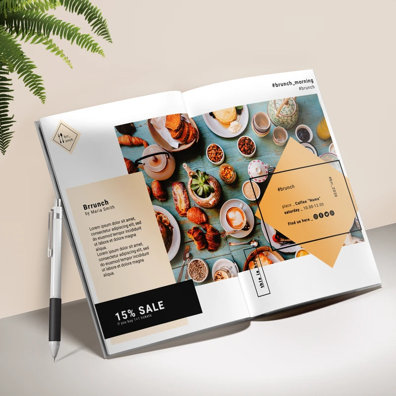 Saddle Stitched Booklet 1