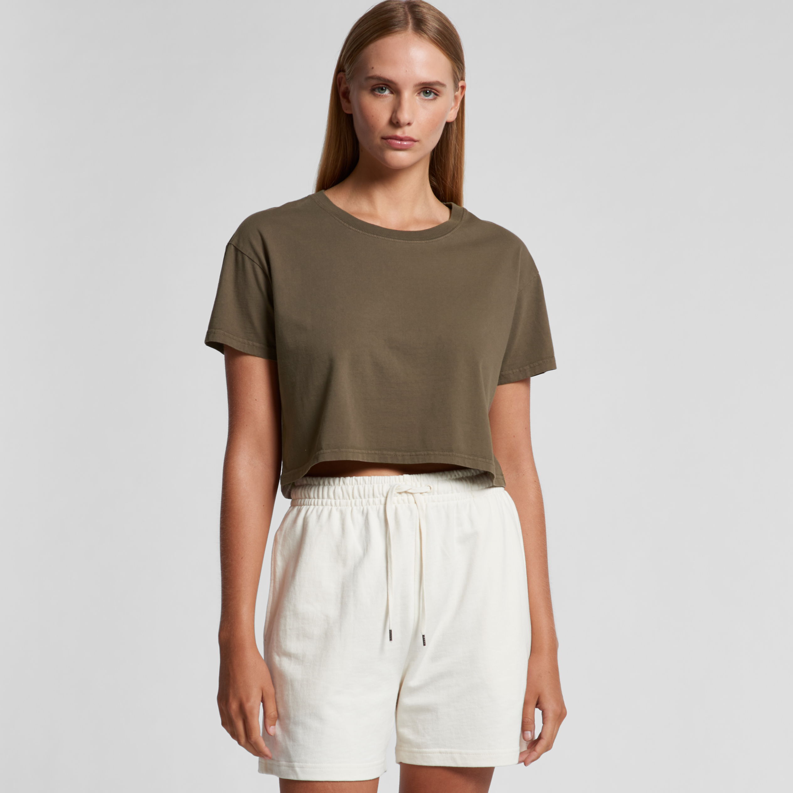 AS Colour 4062F Wo’s Faded Crop Tee