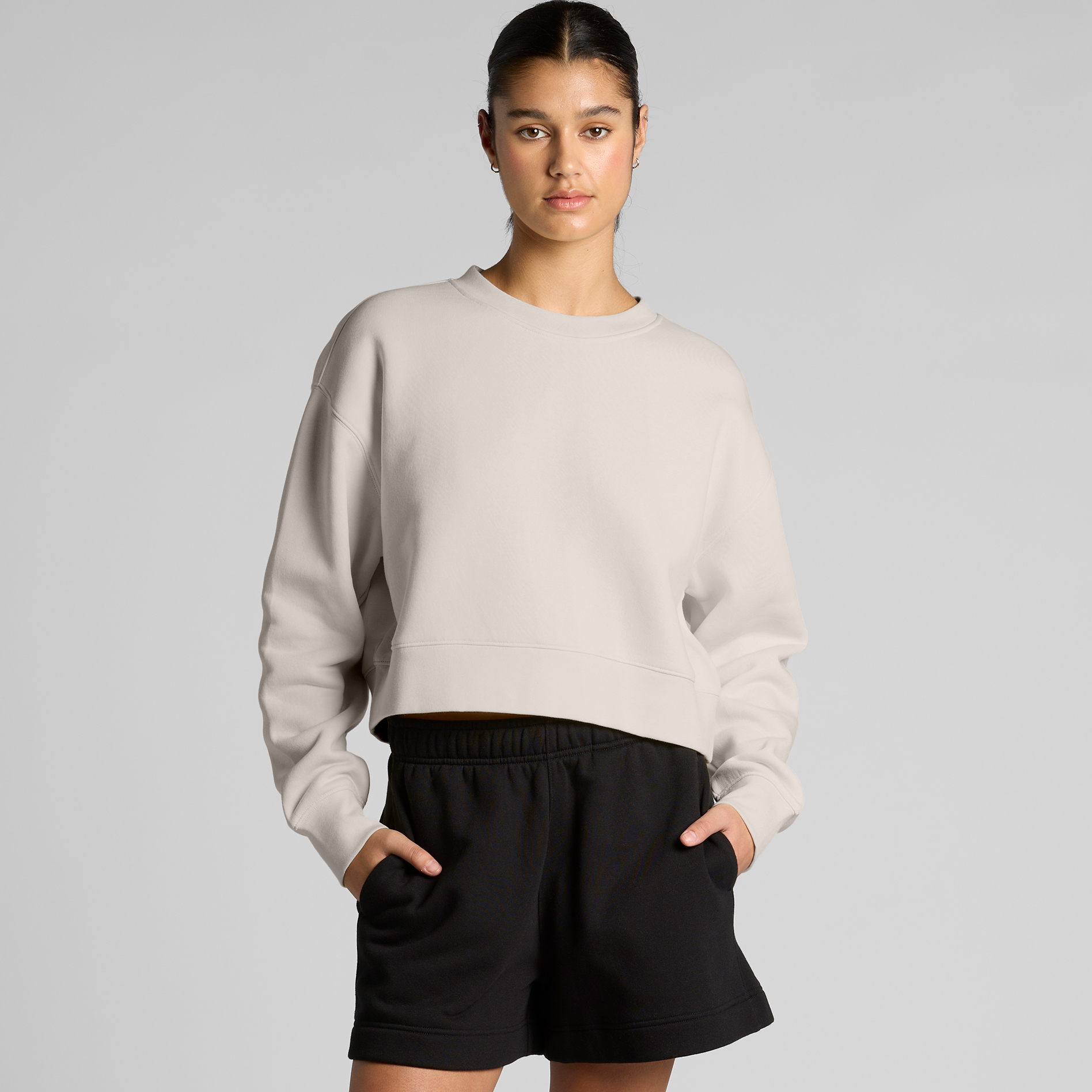 AS Colour Wo's 4169 Relax Crop Crew Sweatshirt