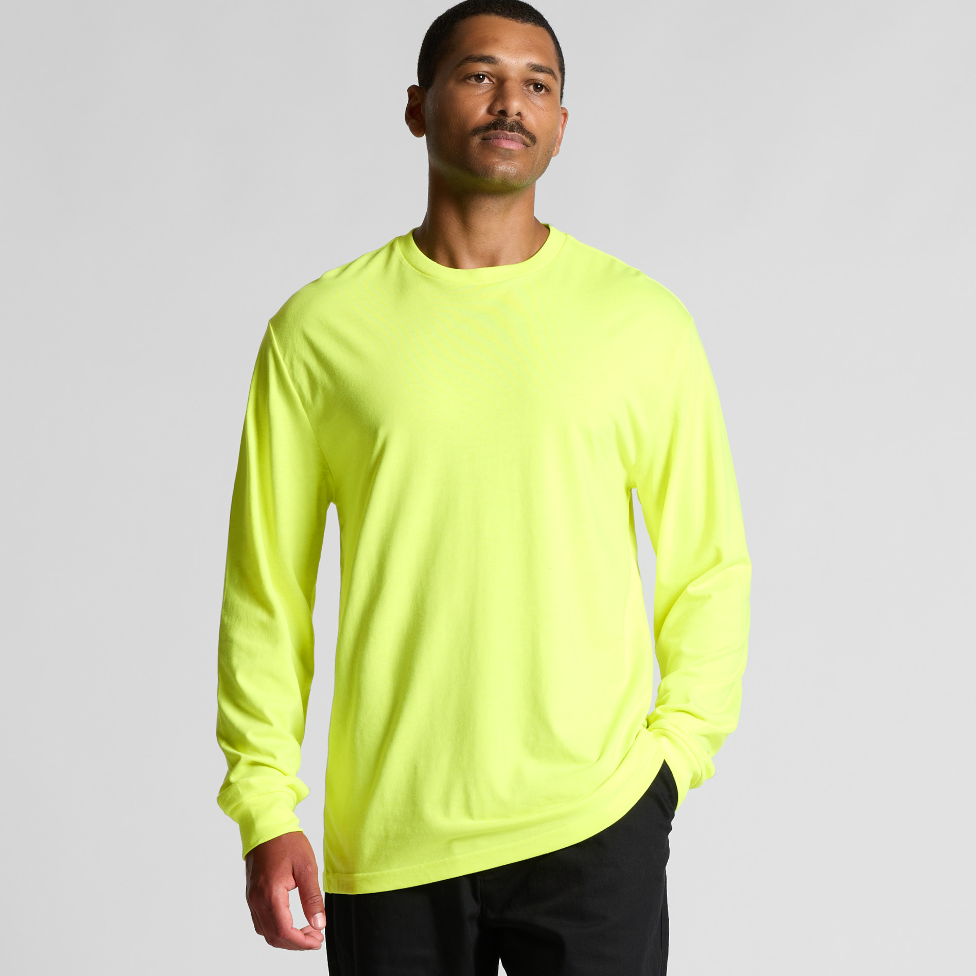 AS Colour 5054F Block Safety L/S Tee