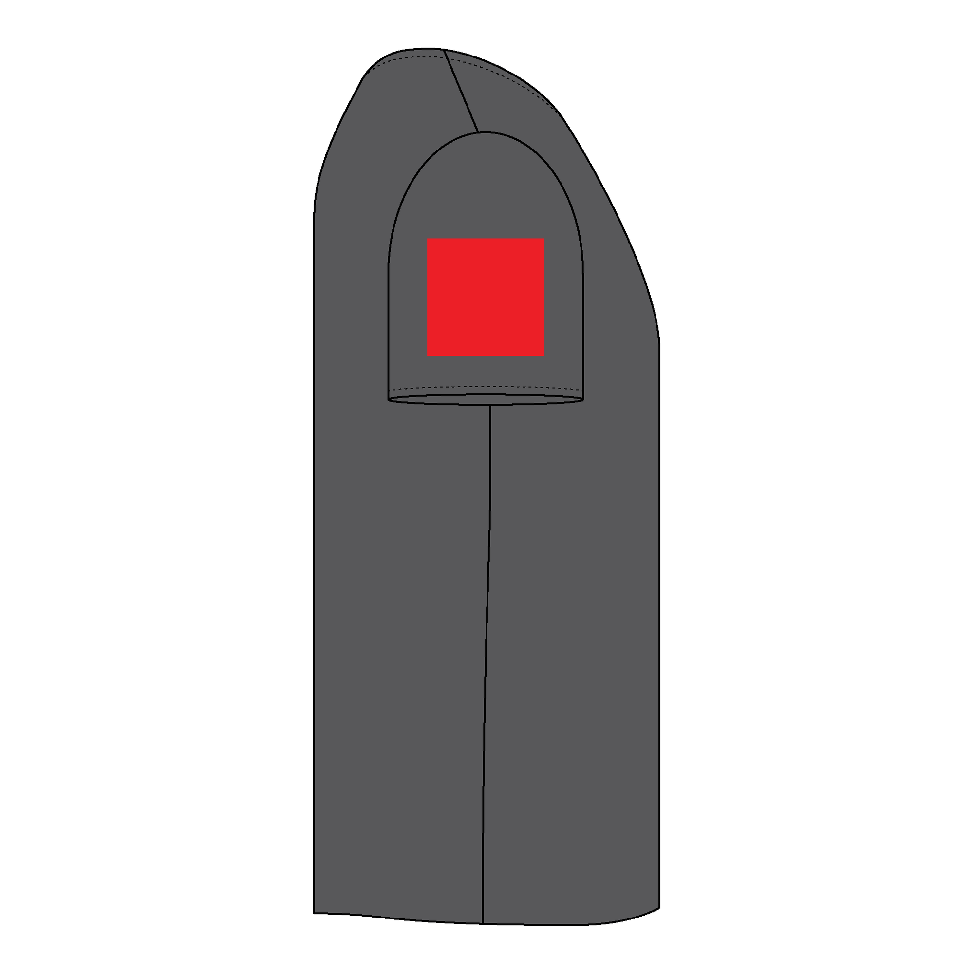 Right Sleeve - Short Sleeve