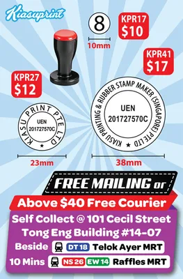 Normal Round Rubber Stamp