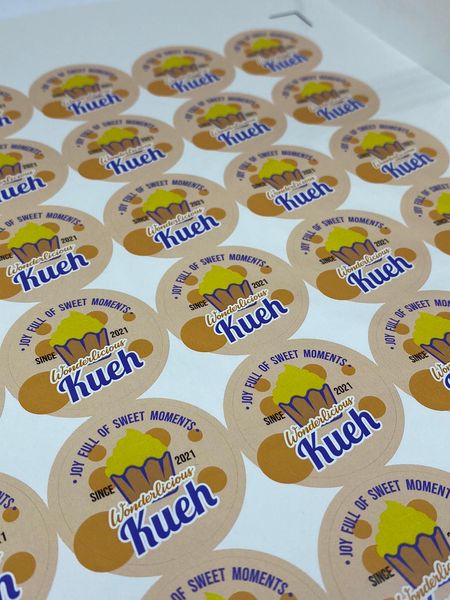 Custom Shape Digital Sticker Printing