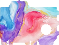 Cookies box - Watercolor 1