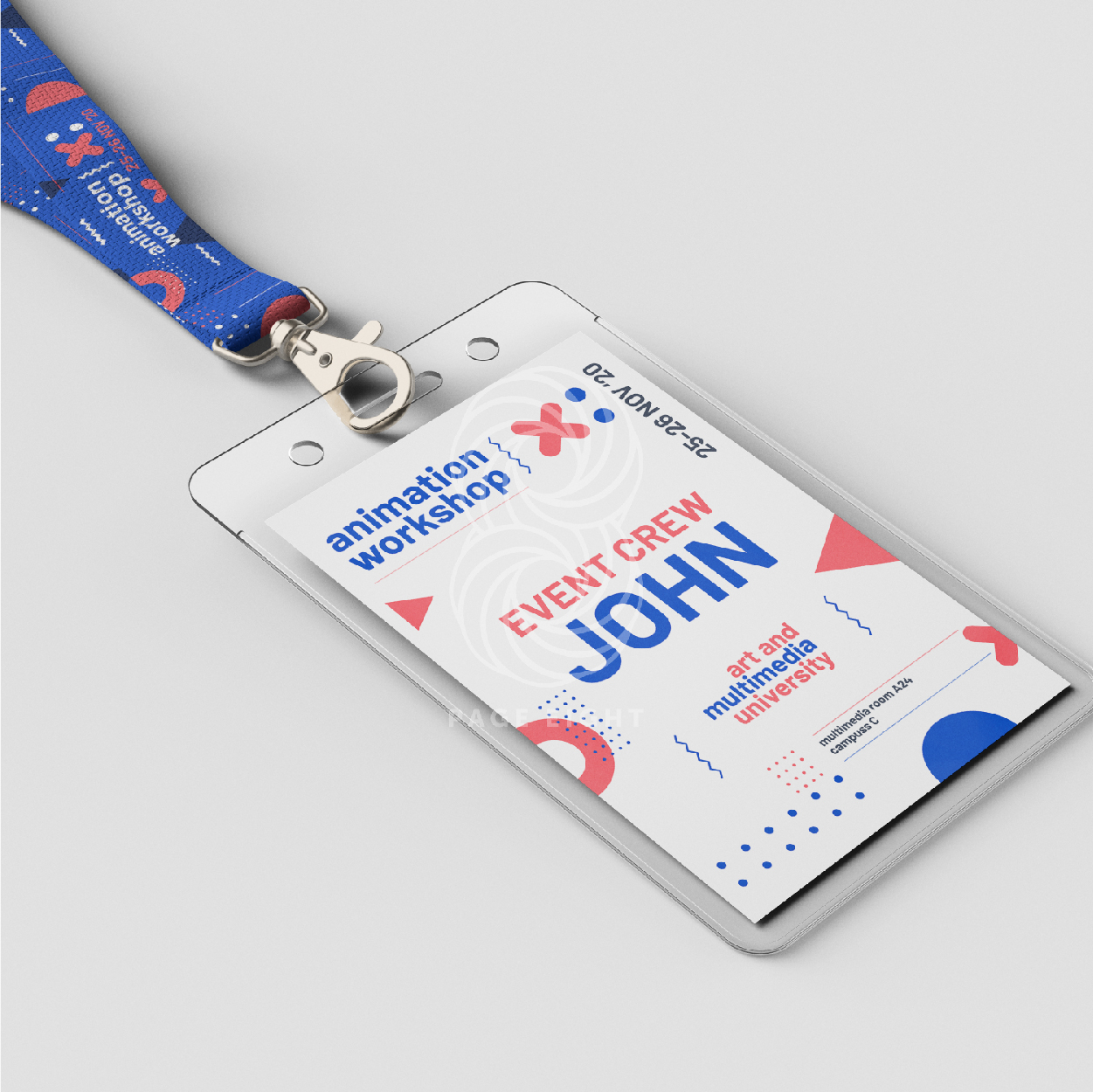 Event Name Tag Print