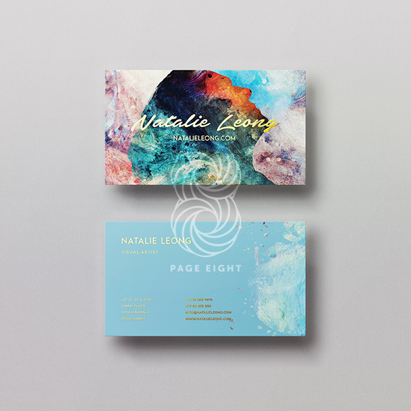 Business Cards (Hot stamp)