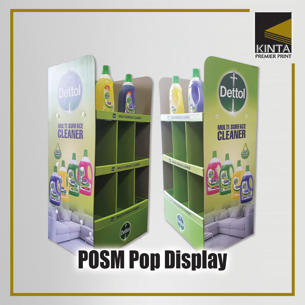 Kinta POP 2 Standee (Chipboard + Corrugated BFlute) 6