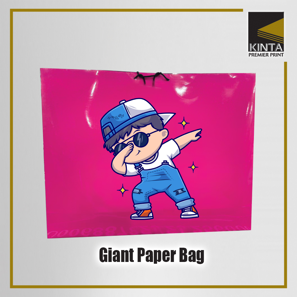 Inkjet Print Giant Paper Bag 2