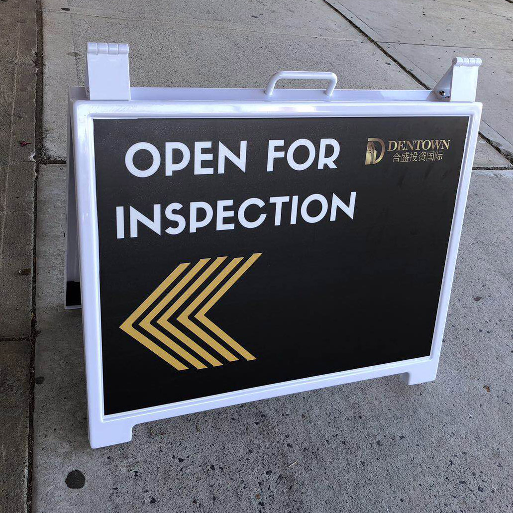 Real Estate Sign -Mini A Frame