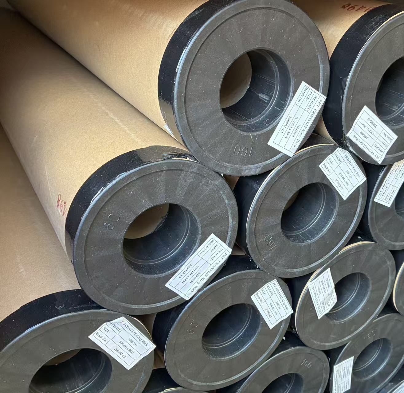 PET Film Grey Back Weight: 340GSMMatte