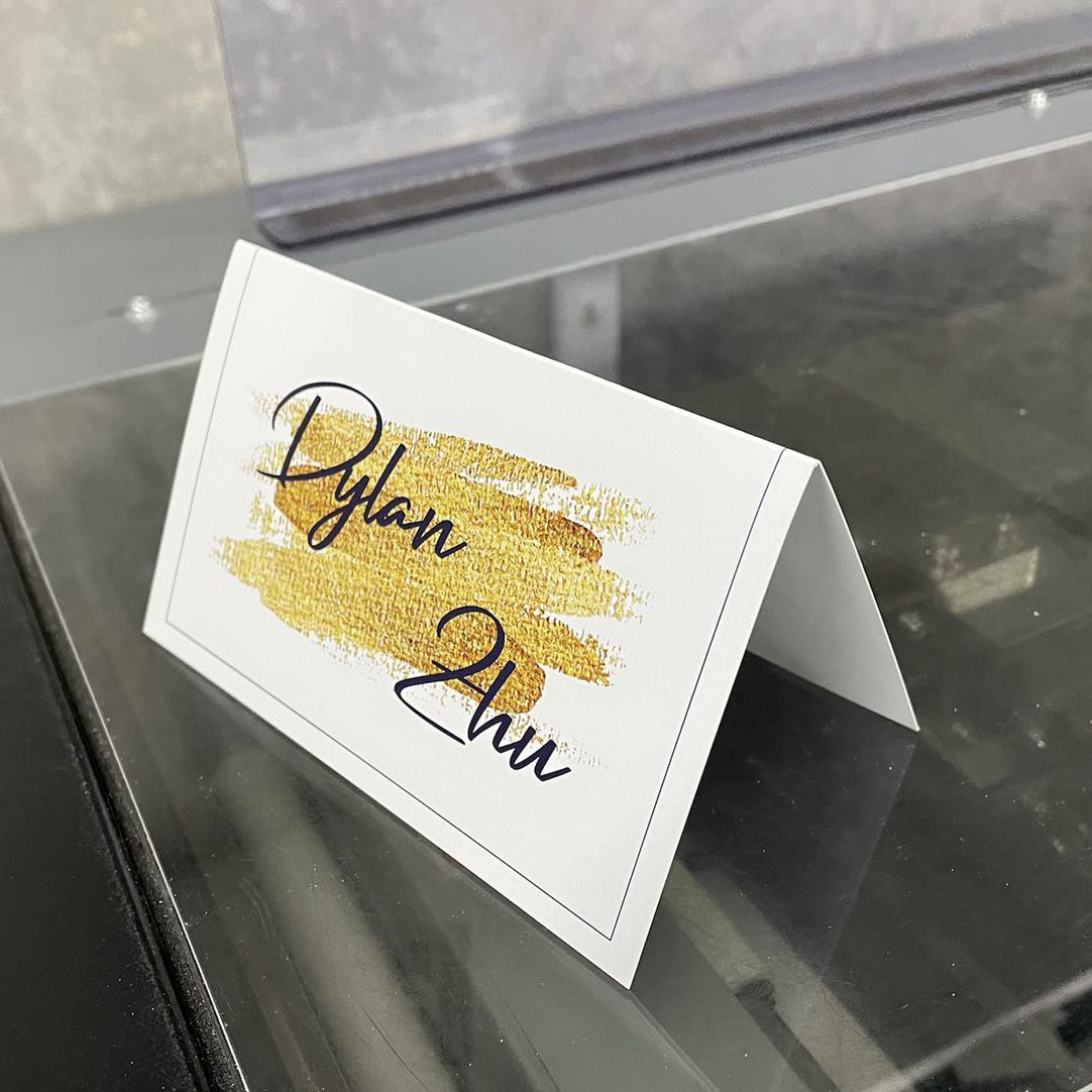 可变数据   站立卡