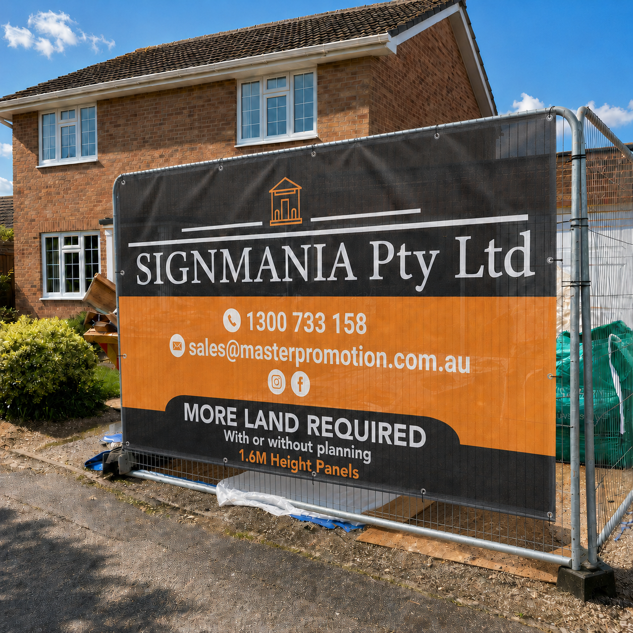 Mesh Banner1.6M Height Panels