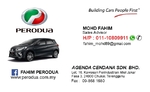 Perodua Front
