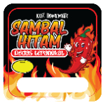SM004 Sambal Hitam Pedas Terangkat
