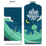 Mosque Moon Illustration MP014