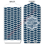 White Stripe Blue MP007