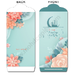 Pink Flower Blue RY-D064