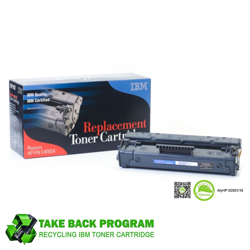 IBM® Compatible HP 92A & Canon EP 22 / C4092A Laserjet IBM® Compatible HP 92A & Canon EP 22 / C4092A Laserjet