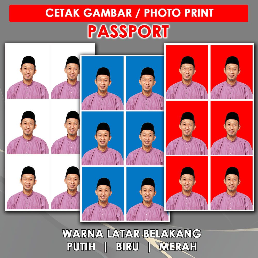 Passport Photo Print