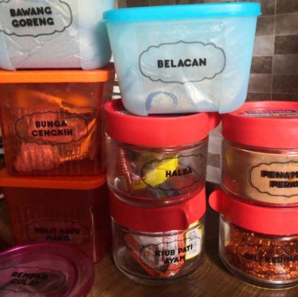 Jar Label (Label Balang Dapur) 10