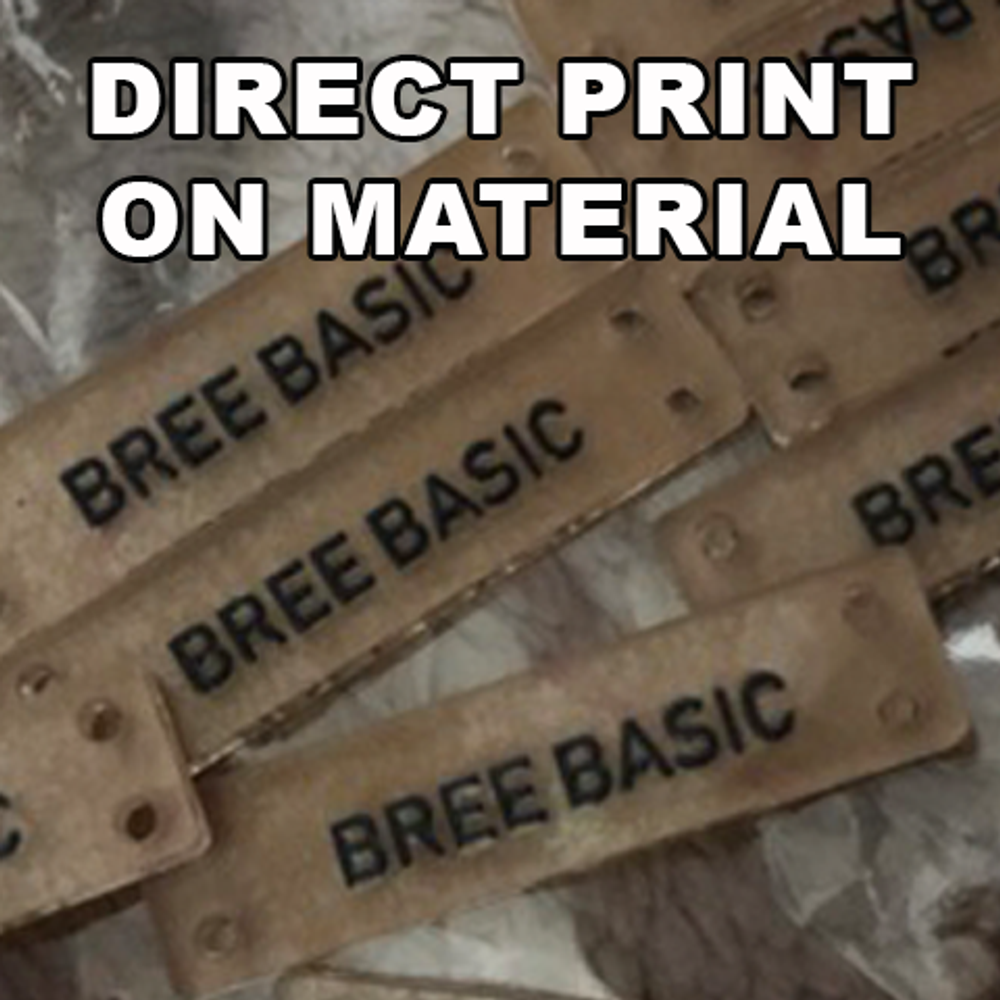 Hijab Label Acrylic Clear 6