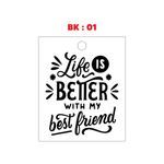 Friendship Bestfriend Keychain BFF Cute 8