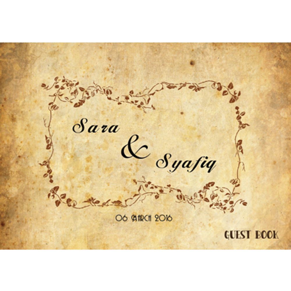 Guest Book (Hard Cover) 6