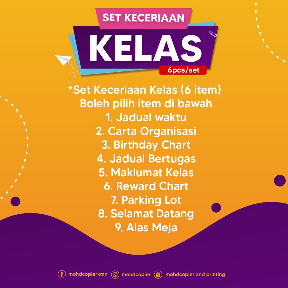 Set Keceriaan Kelas 2