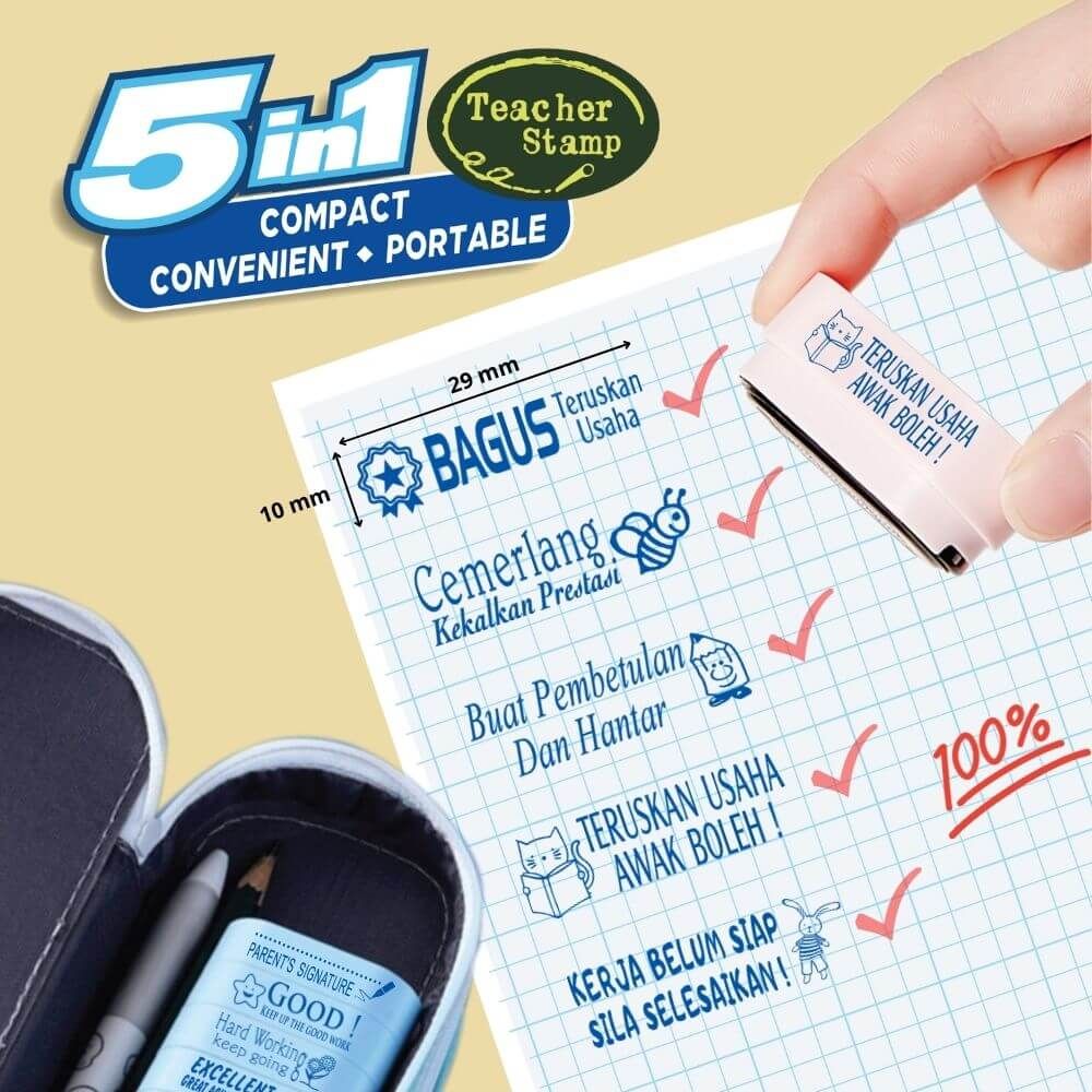 5 in 1 Teacher Stamp 2