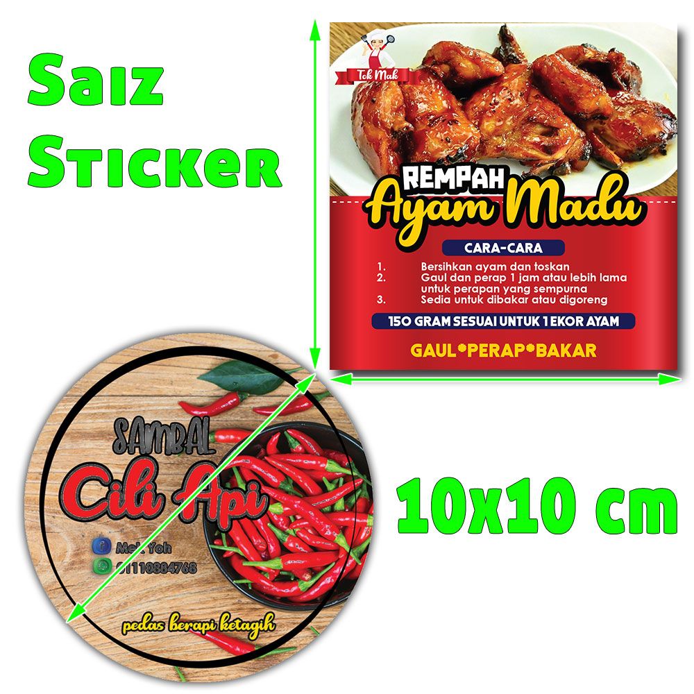 Sticker Labels Product 13
