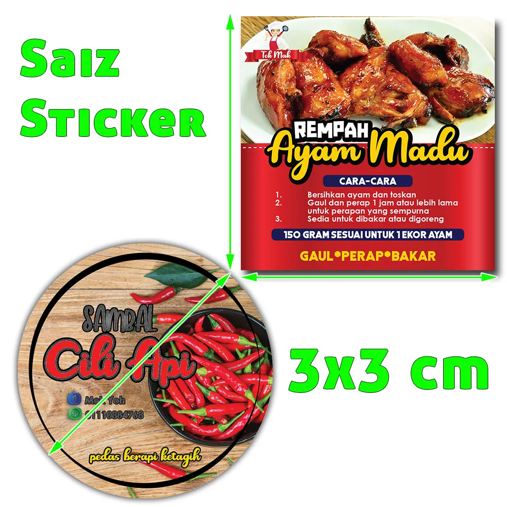 Sticker Labels Product 10