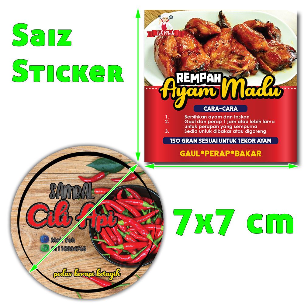 Sticker Labels Product 10