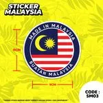 Waterproof Sticker Malaysia Merdeka Day 7