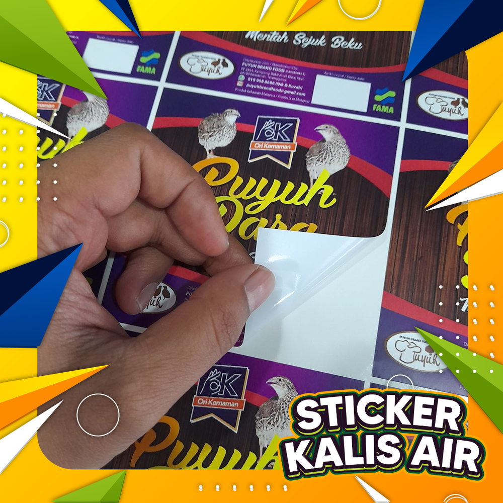 Sticker Labels Product 2