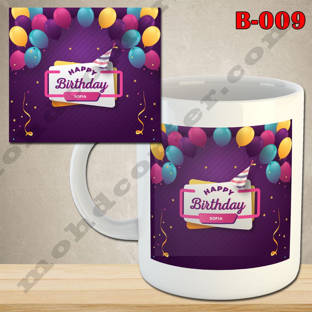 Mug Birthday 9