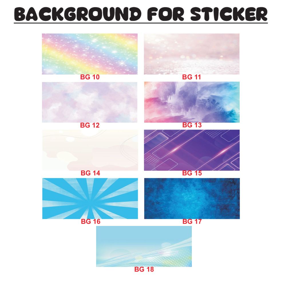 Combo Name Sticker 3