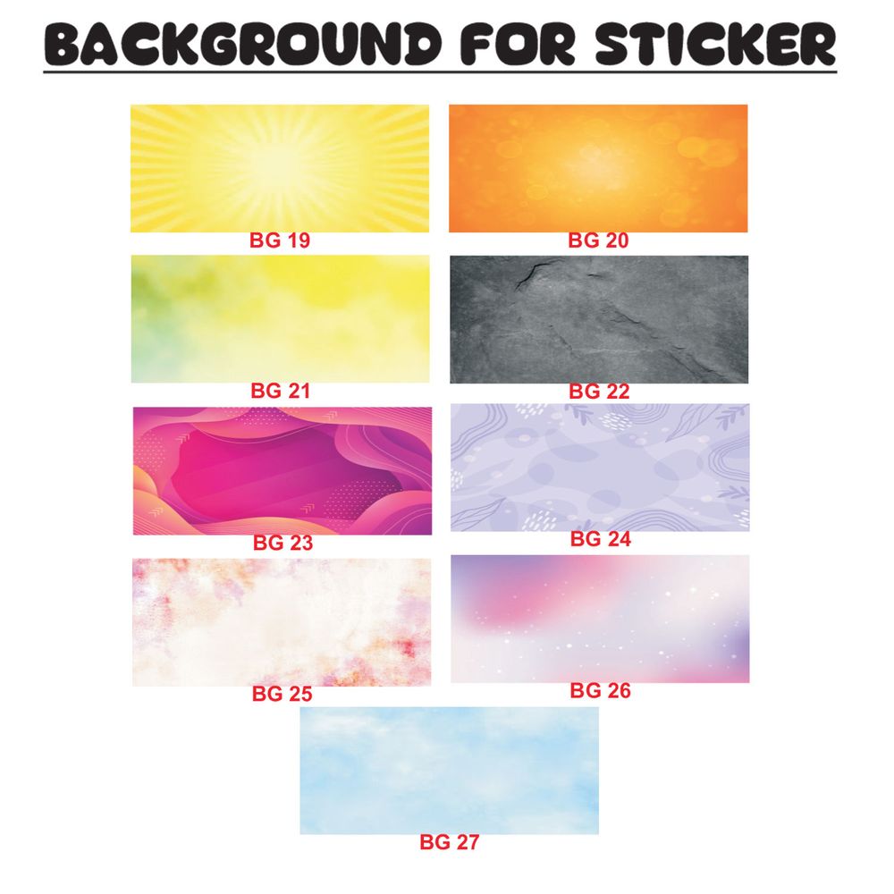 Combo Name Sticker 4