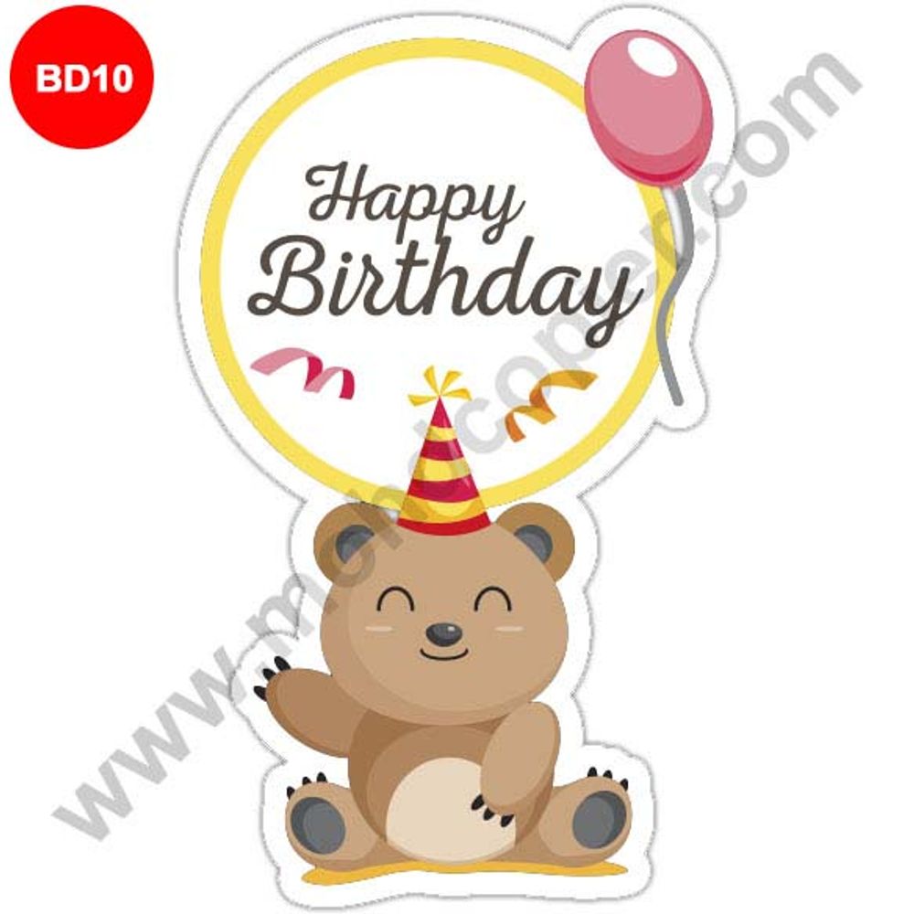 Ready Made Birthday Sticker Doorgift 11