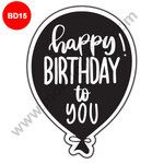 Ready Made Birthday Sticker Doorgift 16