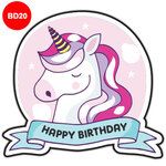 Ready Made Birthday Sticker Doorgift 21