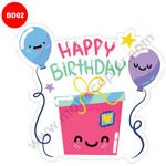 Ready Made Birthday Sticker Doorgift 3