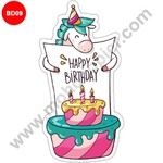 Ready Made Birthday Sticker Doorgift 10