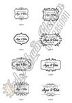 Wedding Rubber Stamp 4