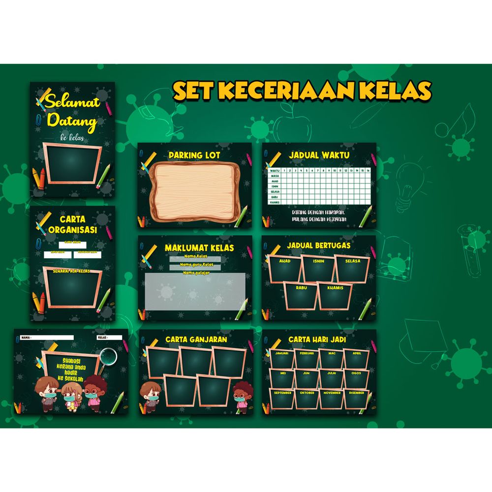 Set Keceriaan Kelas 19