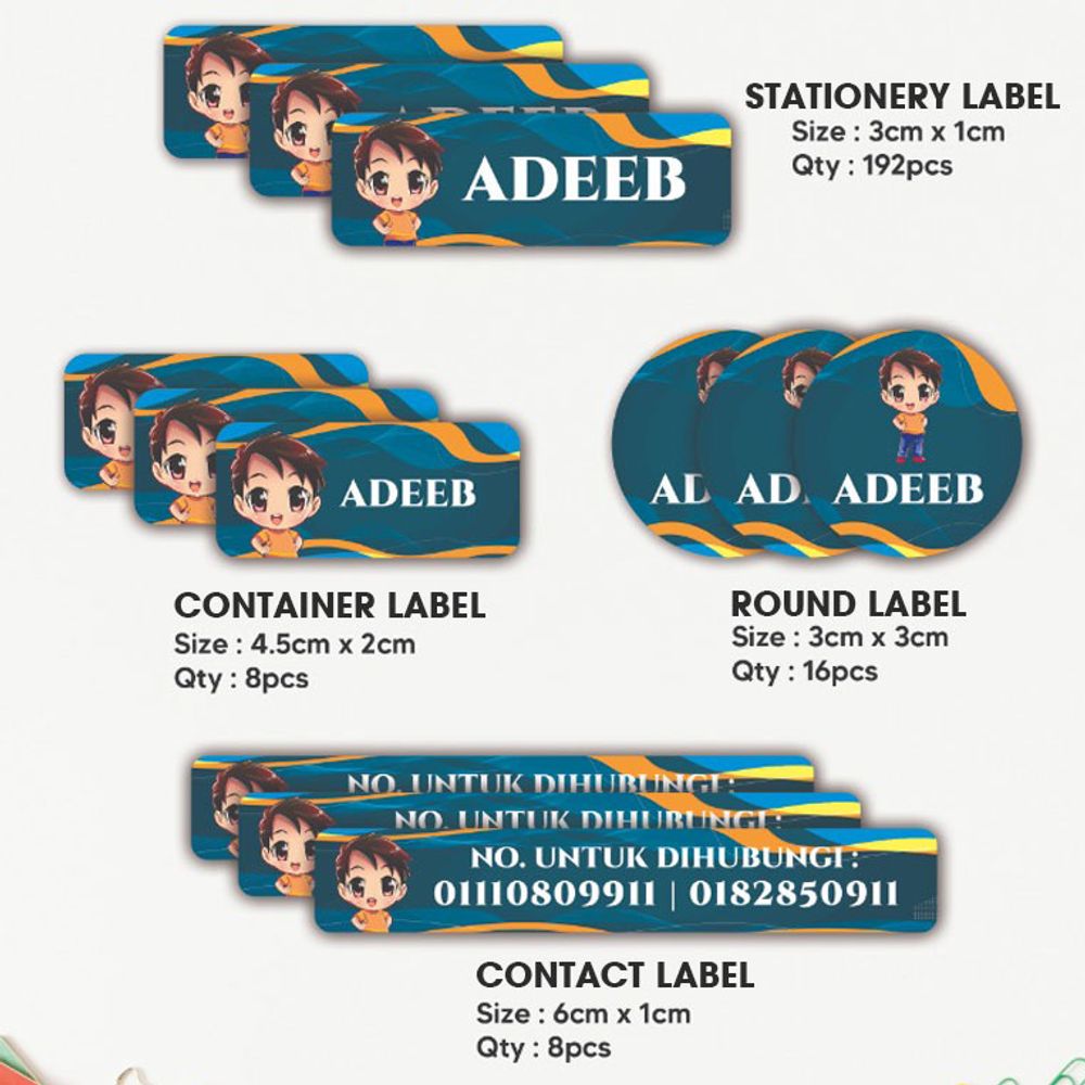 Combo Name Sticker 1